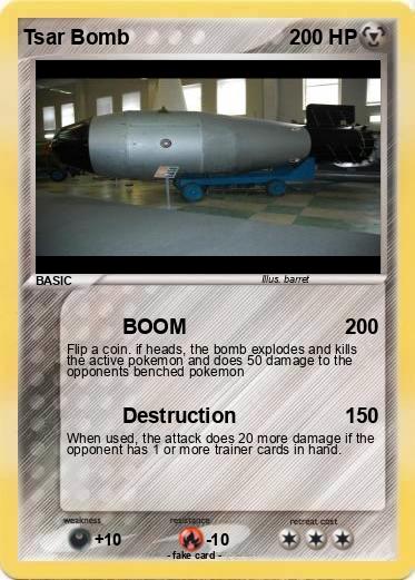 Pokemon Tsar Bomb