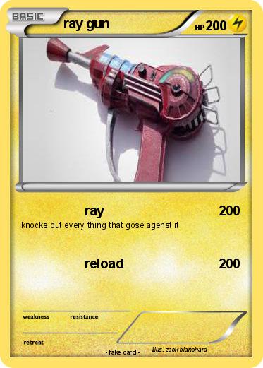 Pokemon ray gun