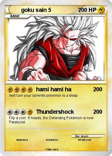 Pokemon goku sain 5