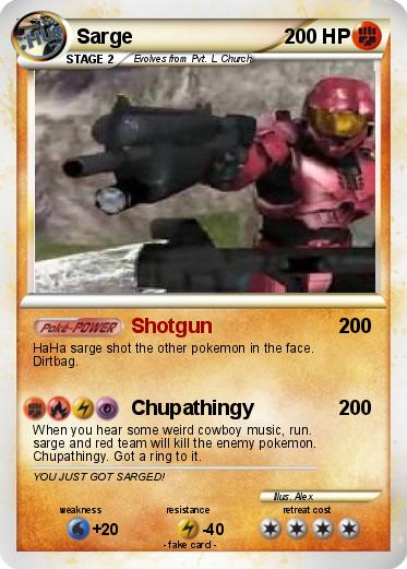 Pokemon Sarge