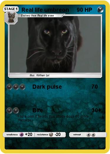 Pokemon Real life umbreon