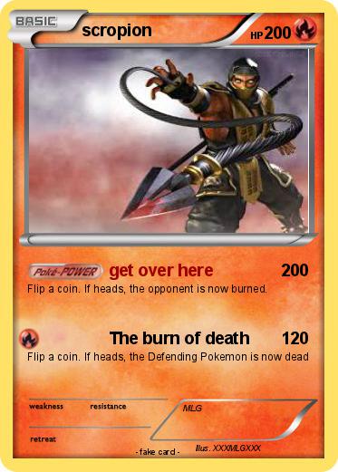 Pokemon scropion