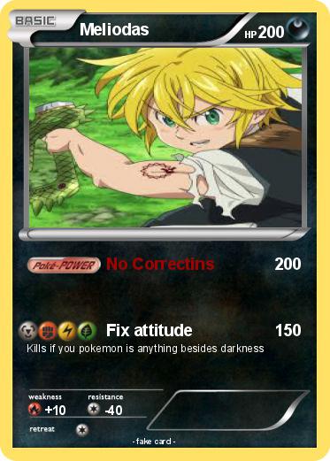 Pokemon Meliodas