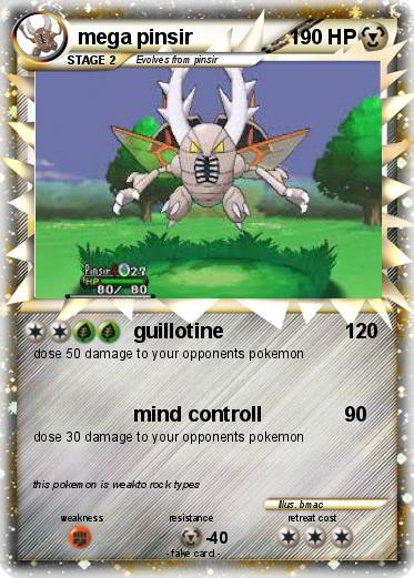 Pokemon mega pinsir