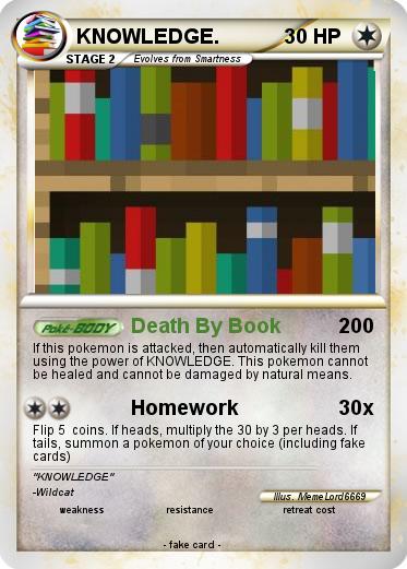 Pokemon KNOWLEDGE.