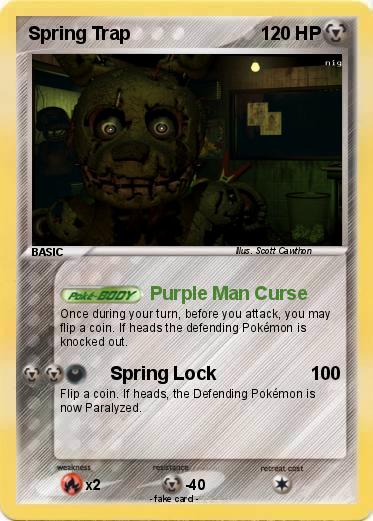 Pokemon Spring Trap