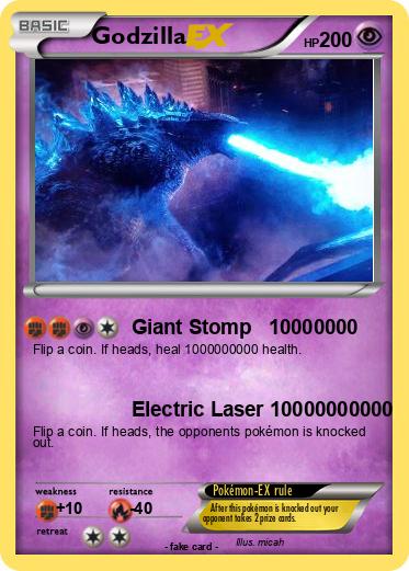 Pokemon Godzilla