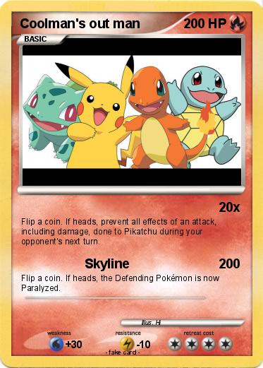 Pokemon Coolman's out man