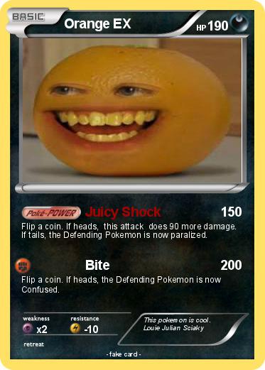Pokemon Orange EX