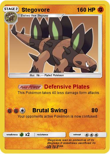 Pokemon Stegovore
