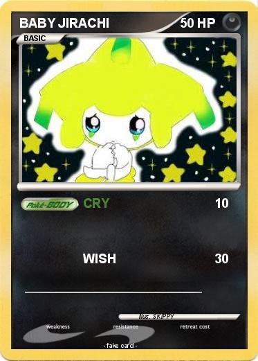 Pokemon BABY JIRACHI
