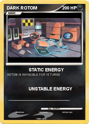 Pokemon DARK ROTOM