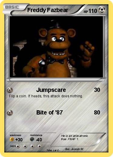 Pokemon Freddy Fazbear
