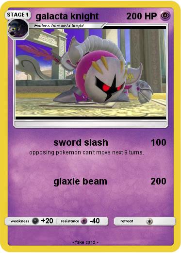 Pokemon galacta knight