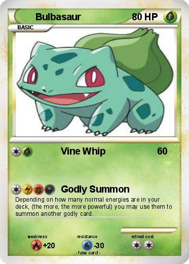 Pokemon Bulbasaur
