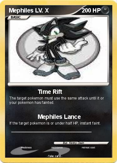 Pokemon Mephiles LV. X