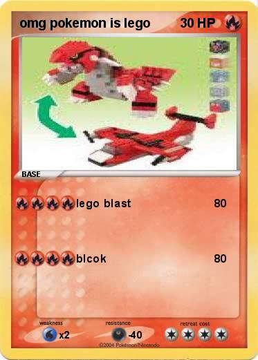 Pokemon omg pokemon is lego 