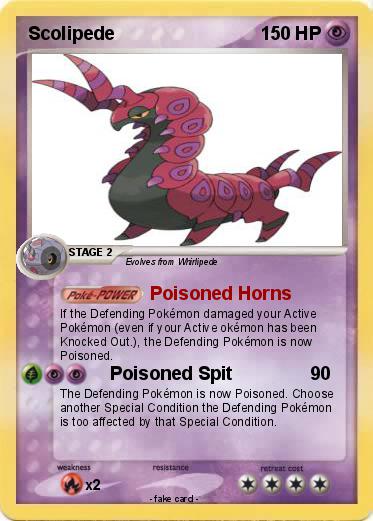 Pokemon Scolipede
