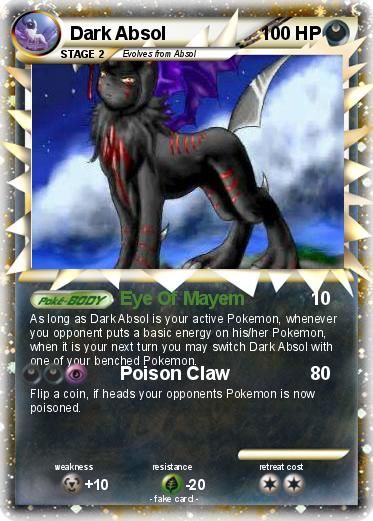 Pokemon Dark Absol