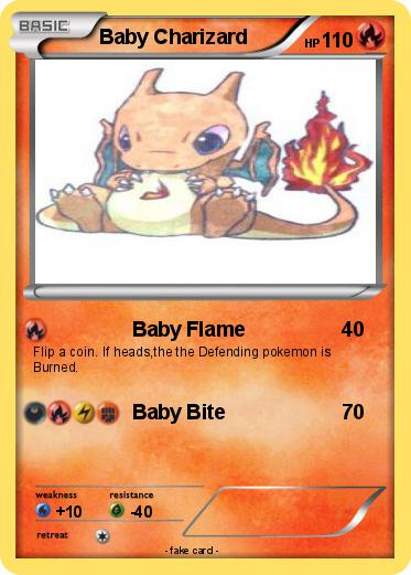 Pokemon Baby Charizard