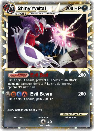 Pokemon Shiny Yveltal