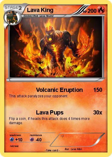 Pokemon Lava King