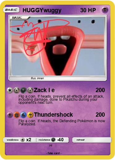 Pokemon HUGGYwuggy