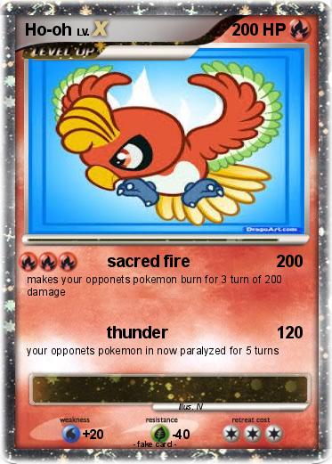 Pokemon Ho-oh