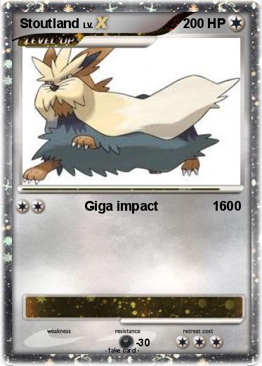 Pokemon Stoutland