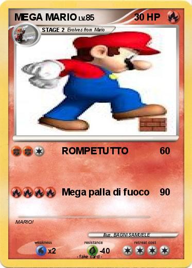 Pokemon MEGA MARIO