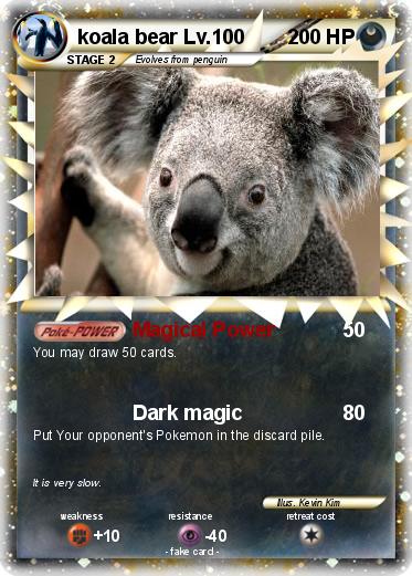 Pokemon koala bear Lv.100