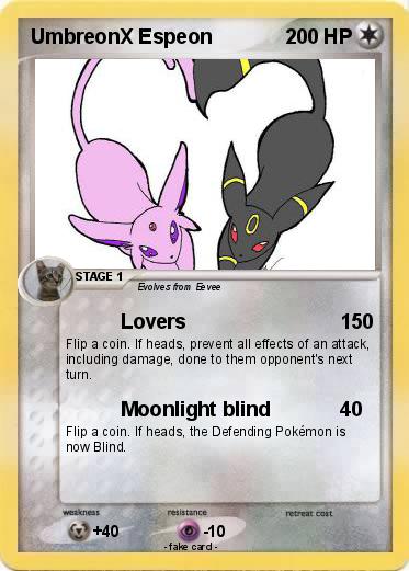 Pokemon UmbreonX Espeon