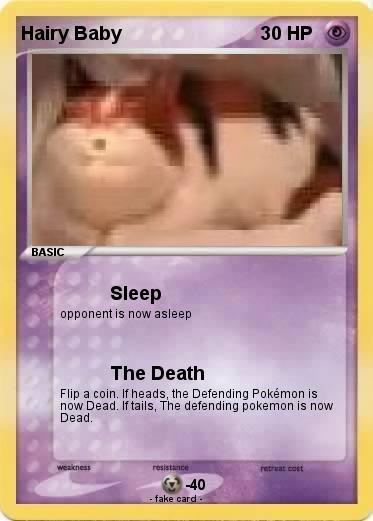 Pokemon Hairy Baby