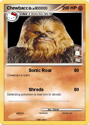 Pokemon Chewbacca