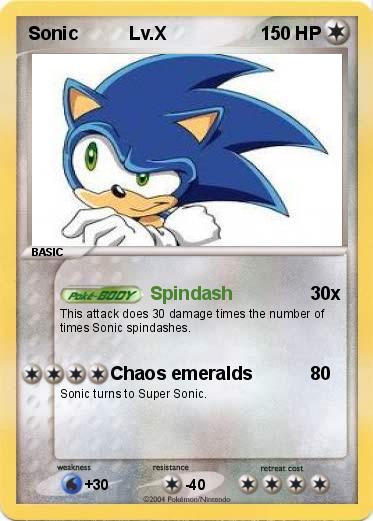 Pokemon Sonic          Lv.X