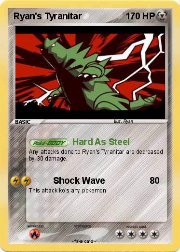 Pokemon Ryan's Tyranitar