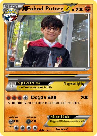 Pokemon Fahad Potter