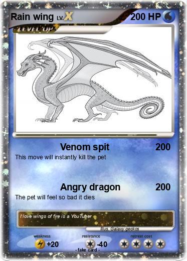 Pokemon Rain wing