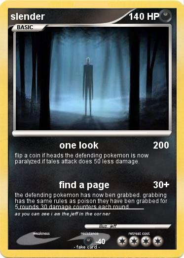 Pokemon slender