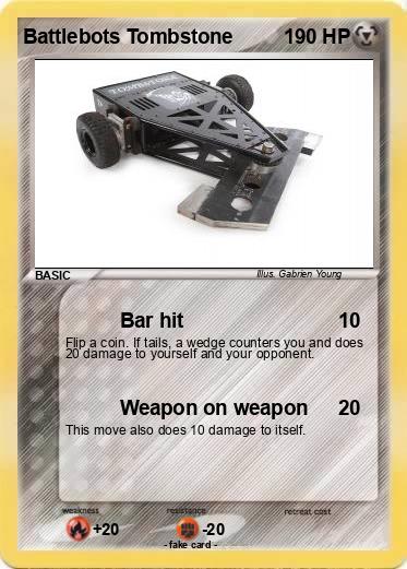 Pokemon Battlebots Tombstone