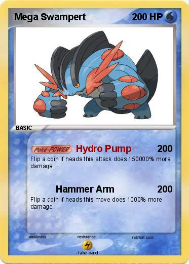Pokemon Mega Swampert