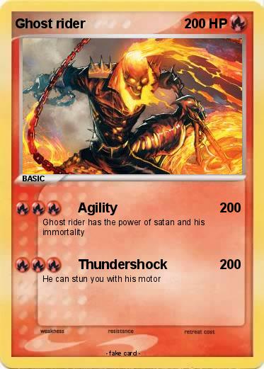 Pokemon Ghost rider