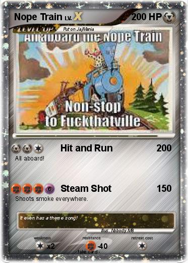 Pokemon Nope Train