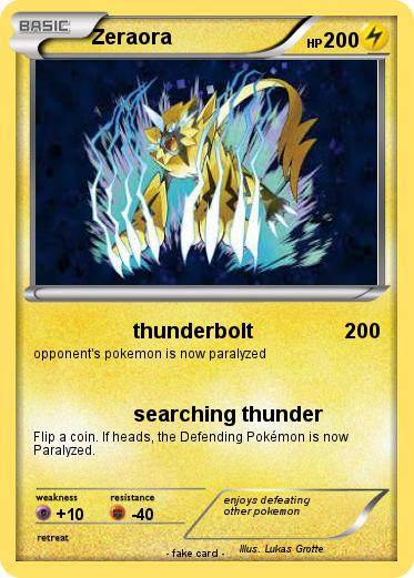Pokemon Zeraora
