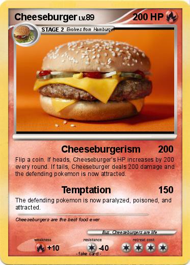 Pokemon Cheeseburger