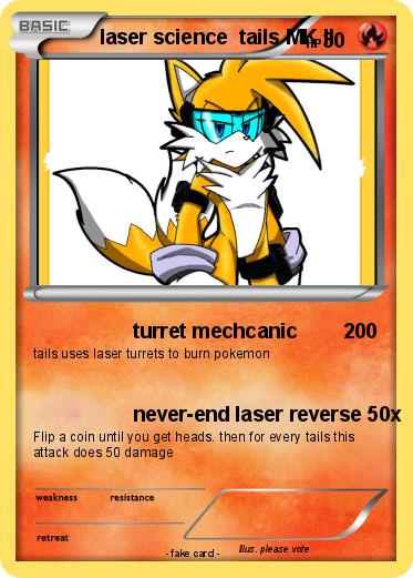 Pokemon laser science  tails MK II