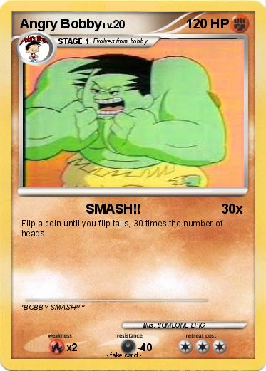 Pokemon Angry Bobby
