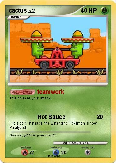 Pokemon cactus