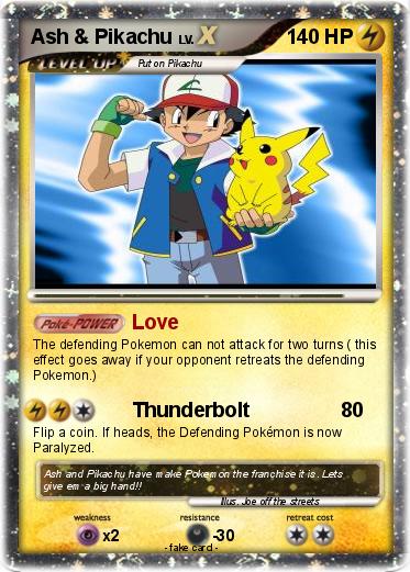 Pokemon Ash & Pikachu