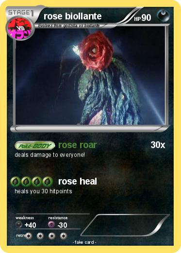 Pokemon rose biollante